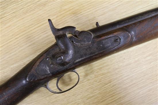 A 19th century Indian copy of an English Rifle